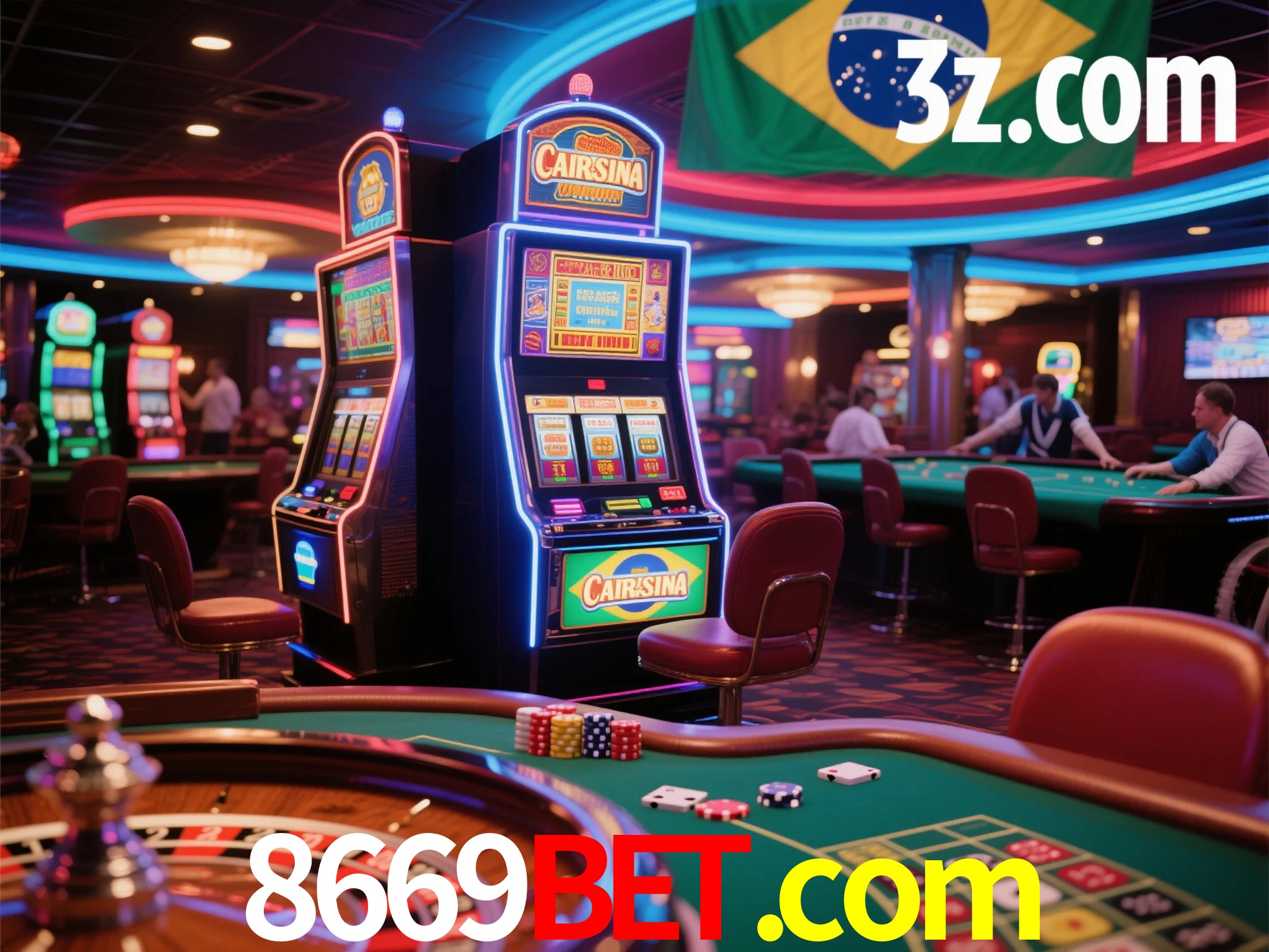 Depositar dinheiro para jogar jogos de cassino.