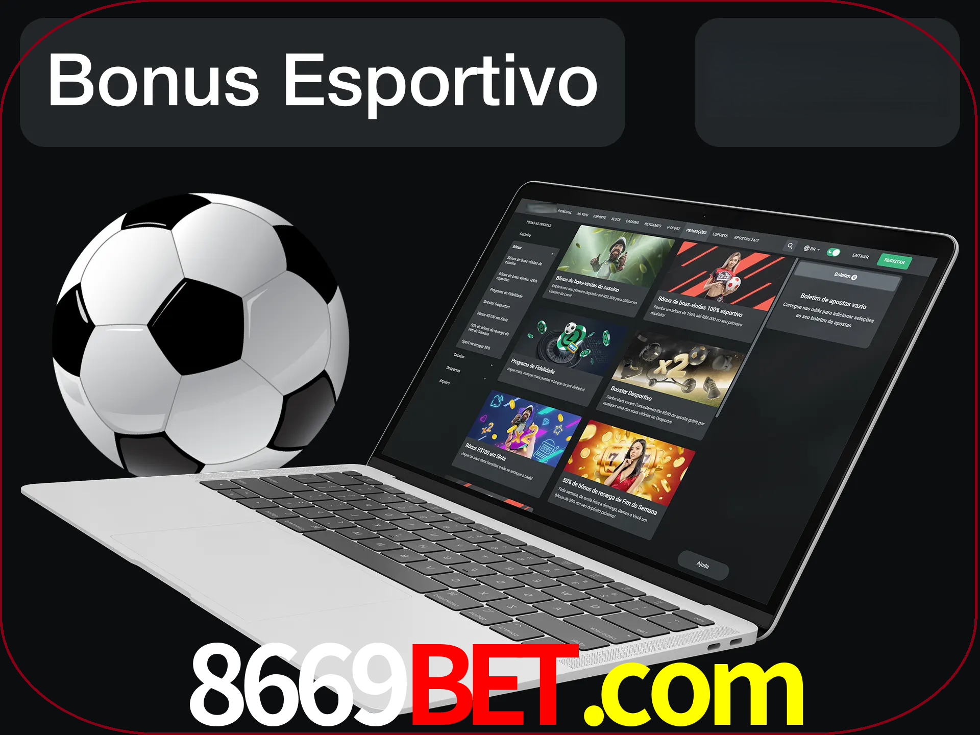 Antes de começar a apostar, use o bônus esportivo.